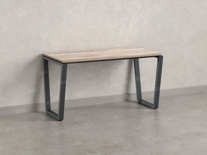 Стол прямой на U-образных опорах 1800x700x750 RM003-18x7 Дуб Маувелла/Серый