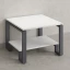 Журнальный стол с полкой 600x700x550 RM181-6x7 Белый/Серый