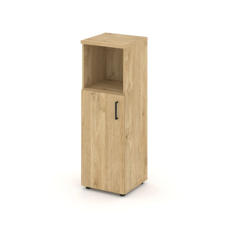 Шкаф узкий, RE119 З/С ХДФ 39,9x42x120 см Акация светлый/Акация светлый, Серия Еврова | Europe