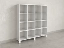 Стеллаж, 16 ячеек 1500х370х1620 RM140-15x37 Белый/Белый