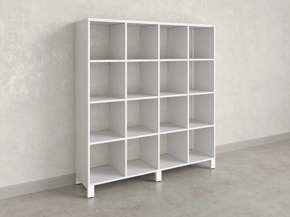 Стеллаж, 16 ячеек 1500х370х1620 RM140-15x37 Белый/Белый