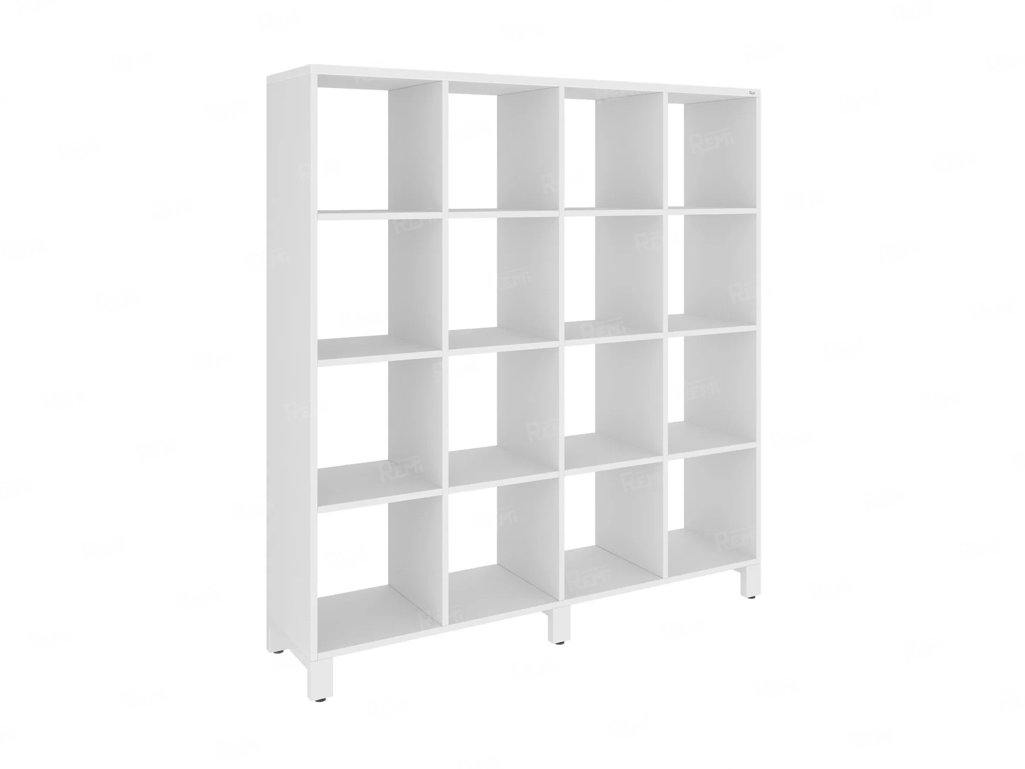 Стеллаж, 16 ячеек 1500х370х1620 RM140-15x37 Белый/Белый