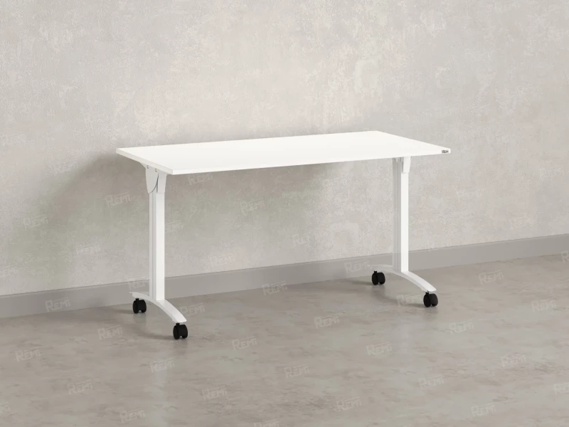 Стол складной, мобильный 1600x600x750 RM011-16x6 Белый/Белый