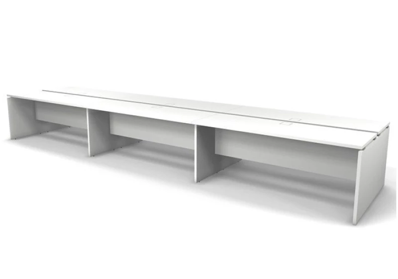 Двухсторонняя станция RE015 534x163x75 см Белый/Белый, Серия Еврова | Europe