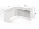 Стол Стелс RLG006 160x160x75 Белый, Серия ЛАЙТ | LIGHT