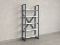 Стеллаж, 5 уровней 900x370x1920 RM131-90x37 Серый/Серый