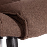 Кресло BERGAMO хром Коричневый/Коричневый, Ткань (арт. 19398)