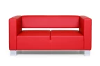 Диван ГОРИЗОНТ на 2 места цвет Красный