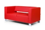 Диван ГОРИЗОНТ на 2 места цвет Красный