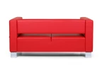 Диван ГОРИЗОНТ на 2 места цвет Красный
