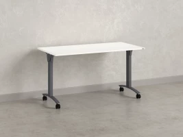 Стол складной, мобильный 1600x600x750 RM011-16x6 Белый/Серый