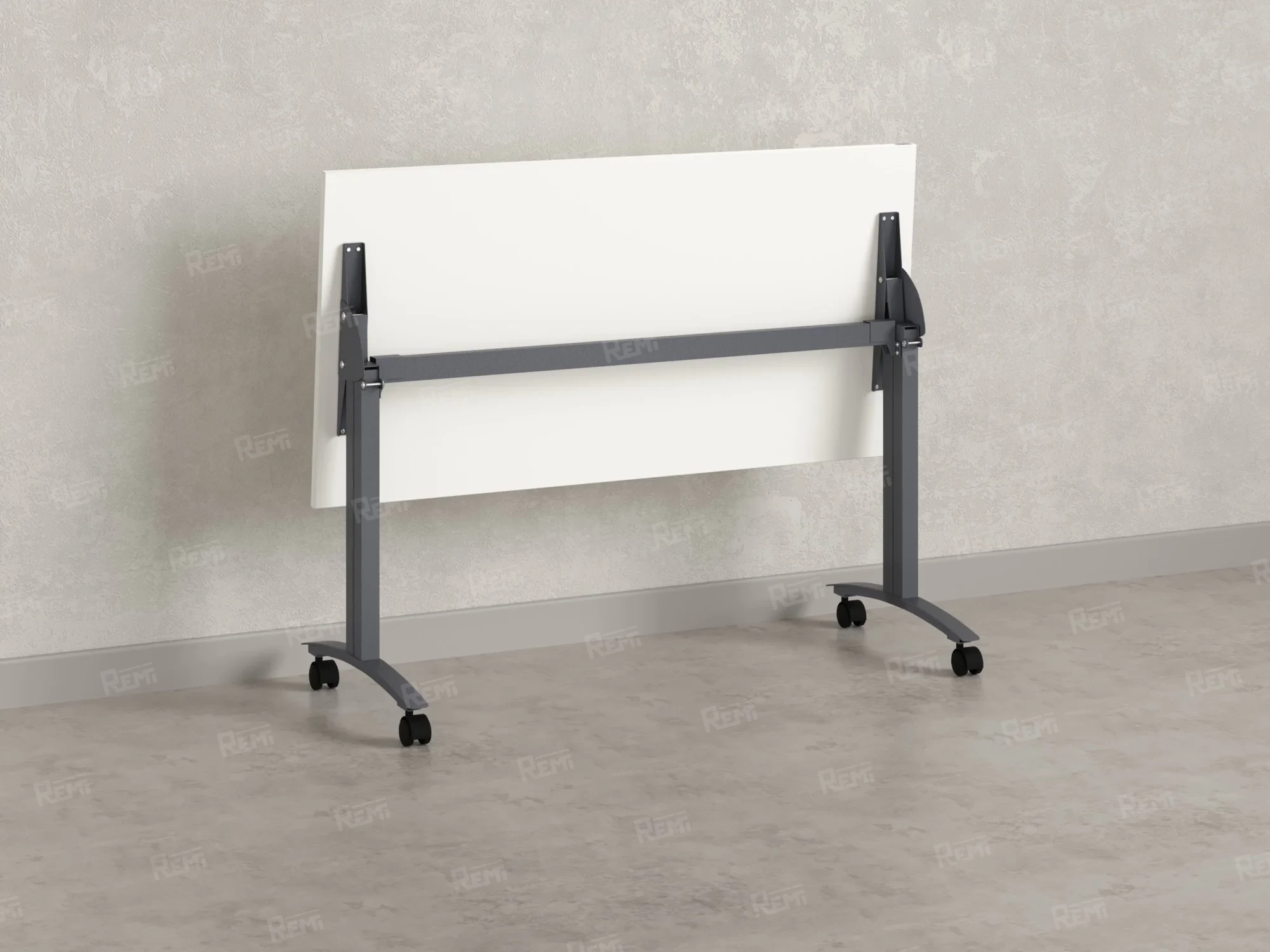 Стол складной, мобильный 1600x600x750 RM011-16x6 Белый/Серый