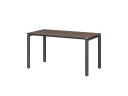 Стол прямой на П-образных опорах 2000x800x750 RM001-20x8 Дуб Апрельский шоколад/Серый