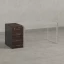 Тумба приставная, 4 ящика 400x800x750 RM121-40x80 Дуб Апрельский шоколад/Серый