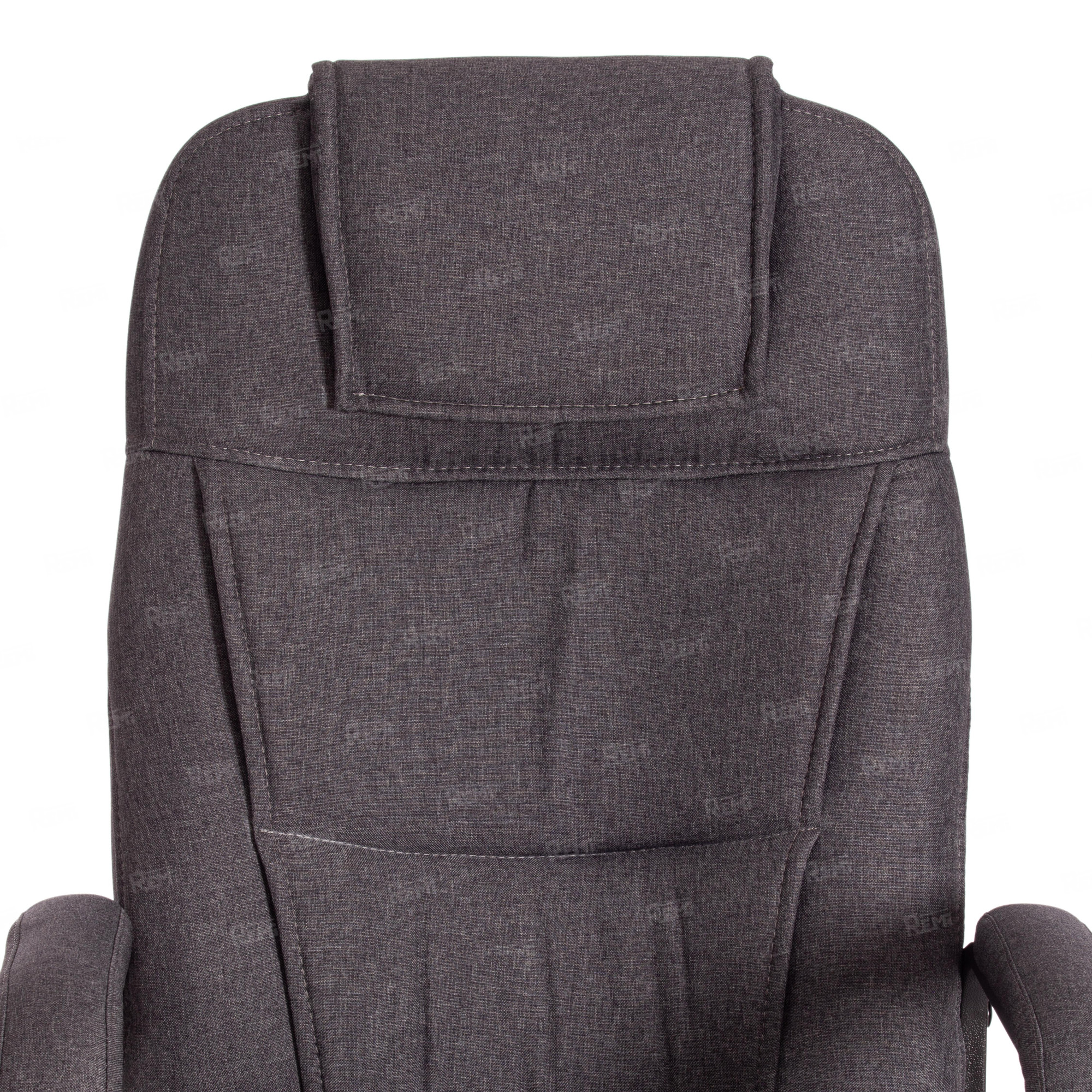 Кресло BERGAMO хром Темно-серый/Темно-Серый, Ткань (арт. 19399)