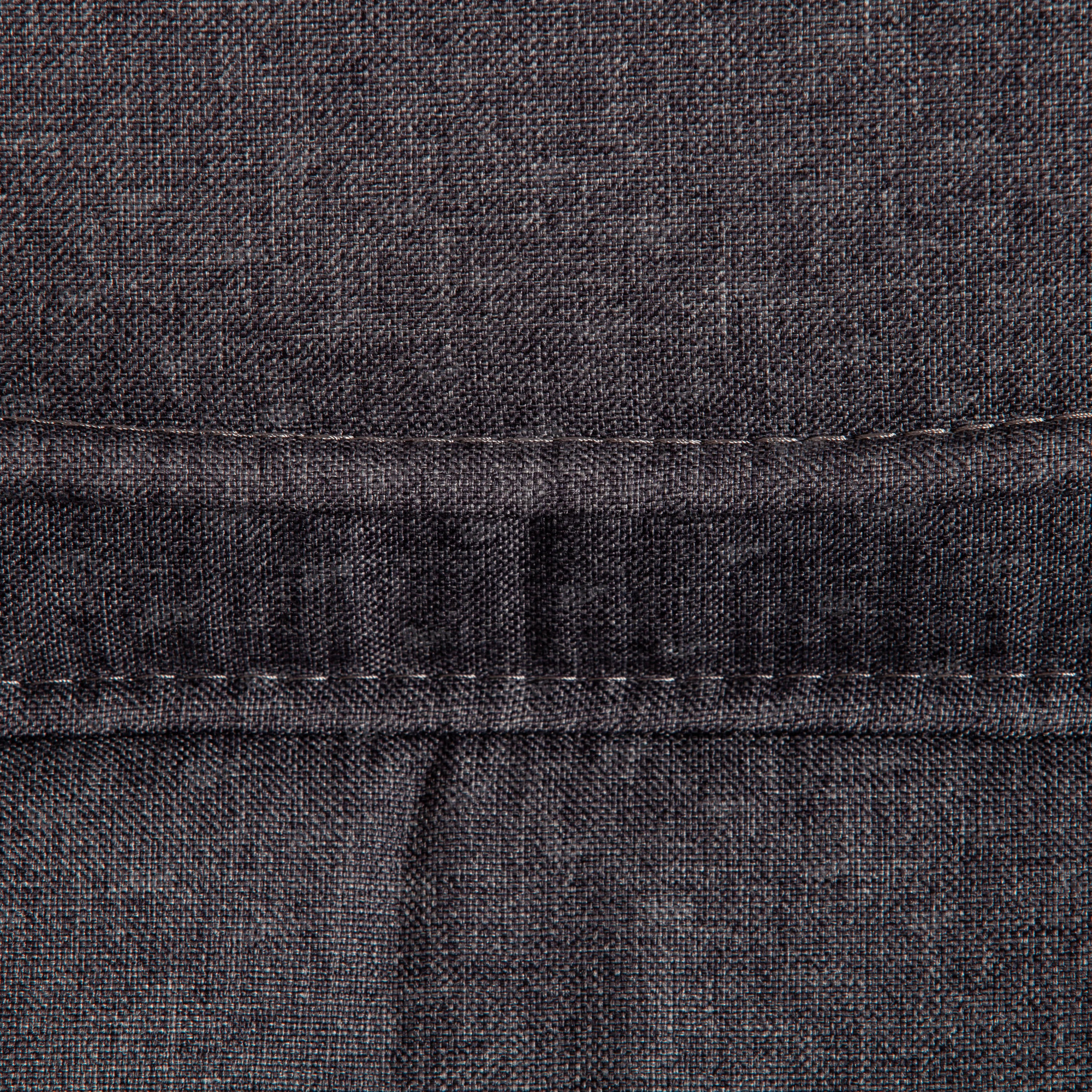 Кресло BERGAMO хром Темно-серый/Темно-Серый, Ткань (арт. 19399)