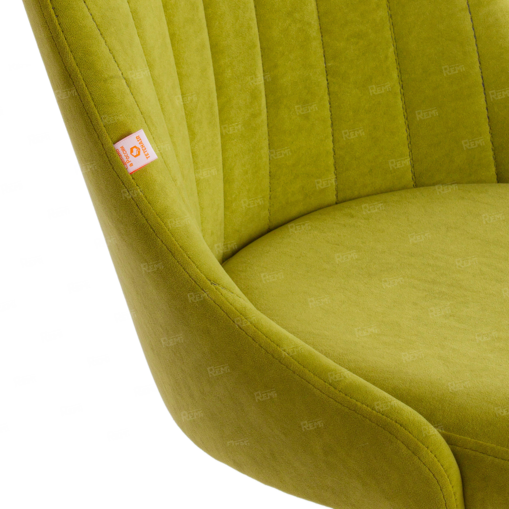 Кресло SWAN Олива/Олива, Флок (арт. 15331)