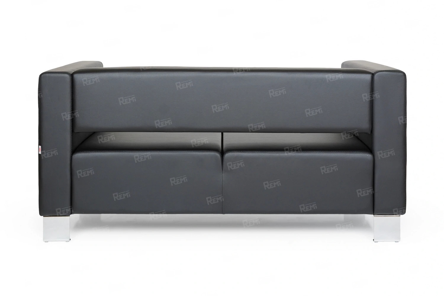 Диван ГОРИЗОНТ на 2 места цвет Черный