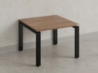 Журнальный стол с полкой 900x600x550 RM183-9x6 Дуб Юстус/Черный