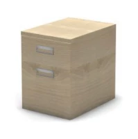 Тумба опорная RE077 узкая 43x60x57 см Акация светлый/Акация светлый, Серия Еврова | Europe