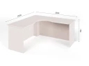 Стол Стелс RLG006 160x160x75 Дуб Молочный, Серия ЛАЙТ | LIGHT