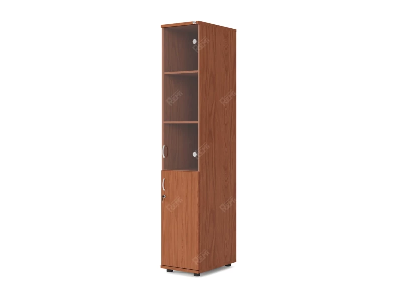 Шкаф комбинированный RLG032 350х550х1830 Орех Итальянский, Серия ЛАЙТ | LIGHT