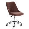Кресло SWAN Коричневый/Коричневый, Флок (арт. 15332)