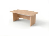 BRL RB068-180x100 Стол руководителя прямой составной 1800х1000х760 Акация/Белый