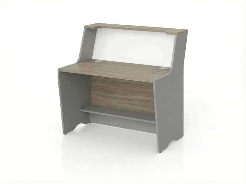 BRL RB083-120х82 Модуль прямой с вырезом, высокий 1200х822х1175 Шорвуд/Серый вулканический