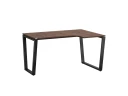 Стол угловой, U-опора, правый 1800x700/900x750, RM050-18x7-9 Дуб Апрельский шоколад/Черный