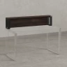 Надстройка для стола 1600x200x300 RM208-160x40 Дуб Апрельский Шоколадный/Черный