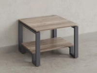 Журнальный стол с полкой 1000x700x550 RM181-10x7 Дуб Маувелла/Серый