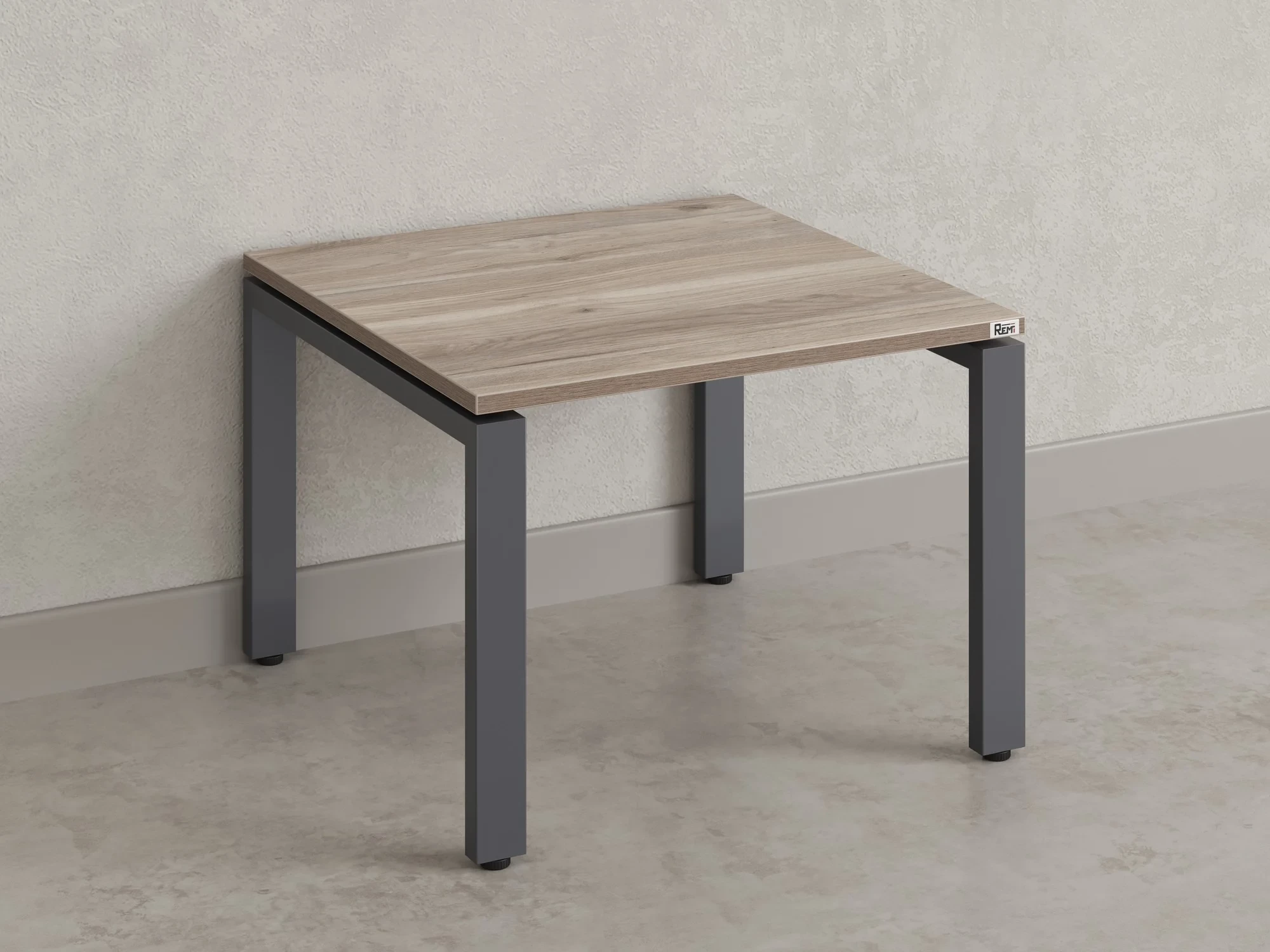 Журнальный стол с полкой 1200x700x550 RM183-12x7 Дуб Маувелла/Серый