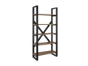 Стеллаж, 5 уровней 900x370x1920 RM131-90x37 Дуб Юстус/Черный