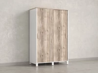 Шкаф-купе, штанга, 1 полка 1200x600x1900 RM163-90x60 Дуб Маувелла/Белый