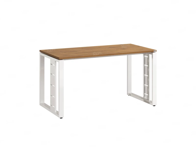 Стол прямой на О-образных опорах 1800x800x750 RM040-18x8 Юстус/Белый