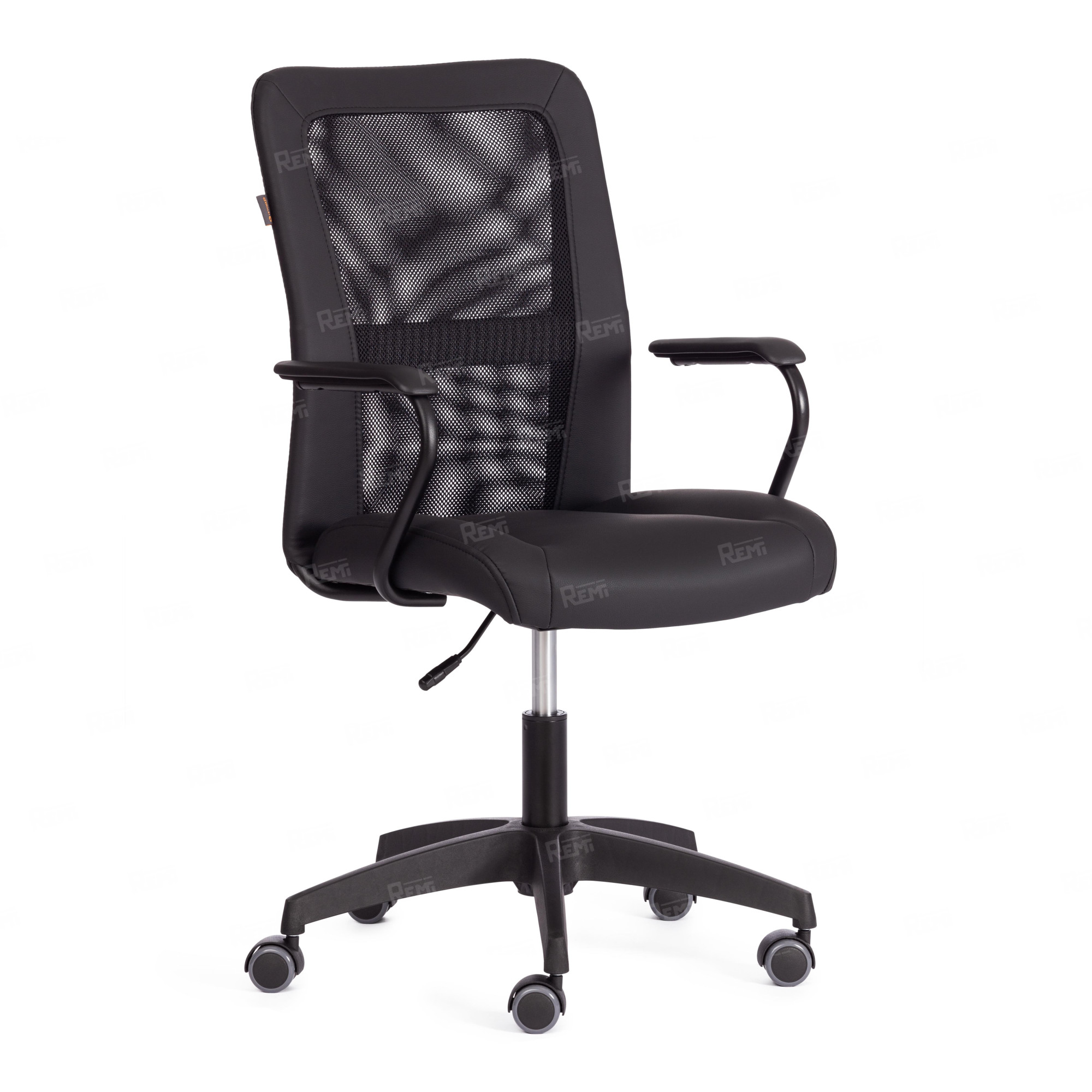 Кресло STAFF Черный/Черный, Экокожа (арт. 21346)