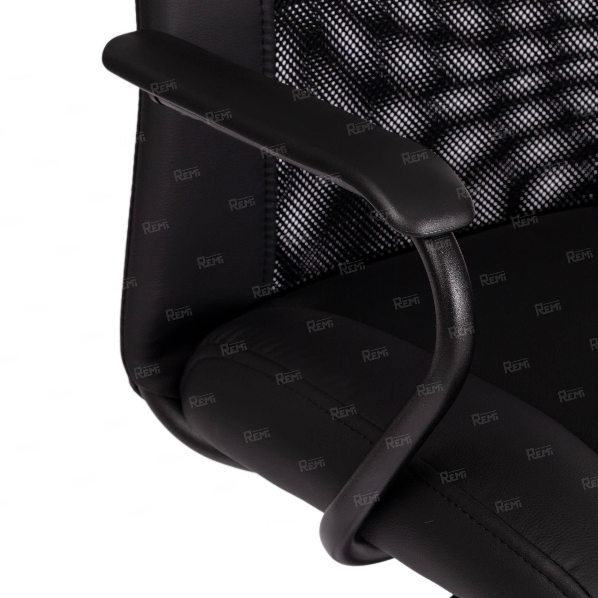 Кресло STAFF Черный/Черный, Экокожа (арт. 21346)