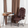 Кресло Trust (max) Коричневый/Коричневый, Экокожа (арт. 19890)