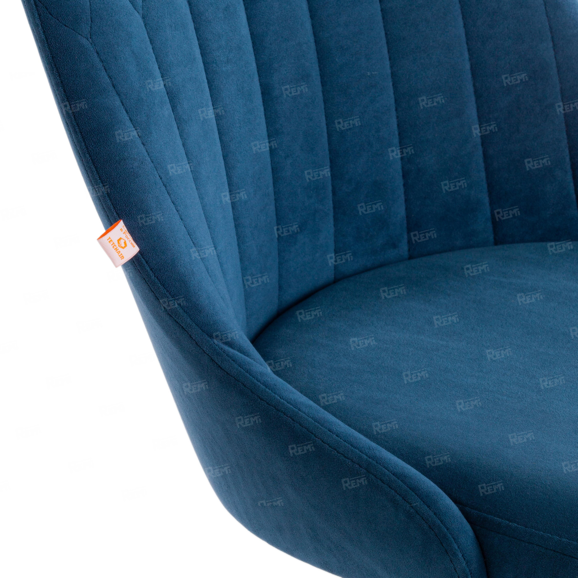 Кресло SWAN Синий/Синий, Флок (арт. 15333)