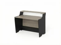 BRL RB081-120х75 Модуль прямой с вырезом, низкий 1200х748х960 Шорвуд/Черный