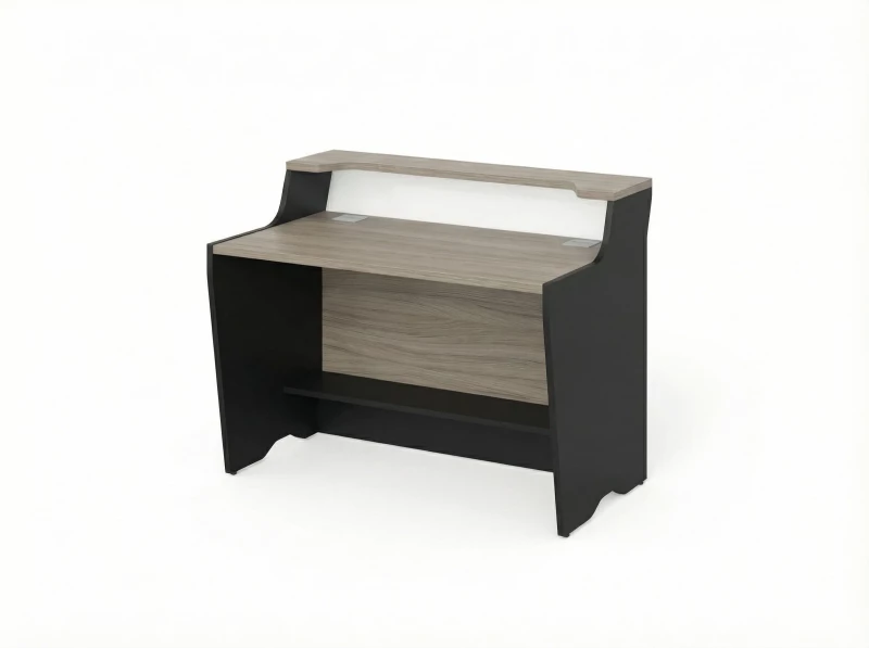 BRL RB081-120х75 Модуль прямой с вырезом, низкий 1200х748х960 Шорвуд/Черный