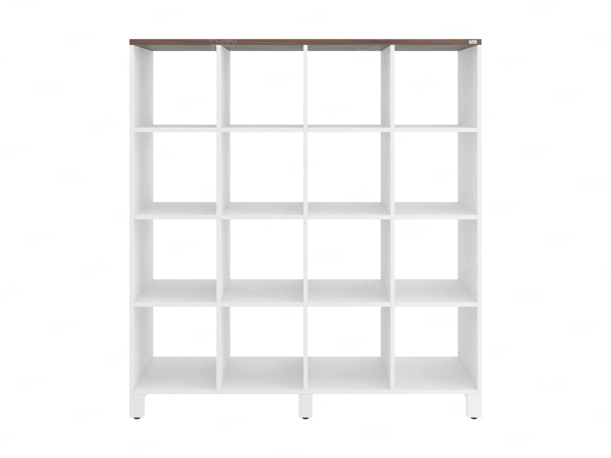 Стеллаж, 16 ячеек 1500х370х1620 RM140-15x37 Дуб Апрельский шоколад/Белый