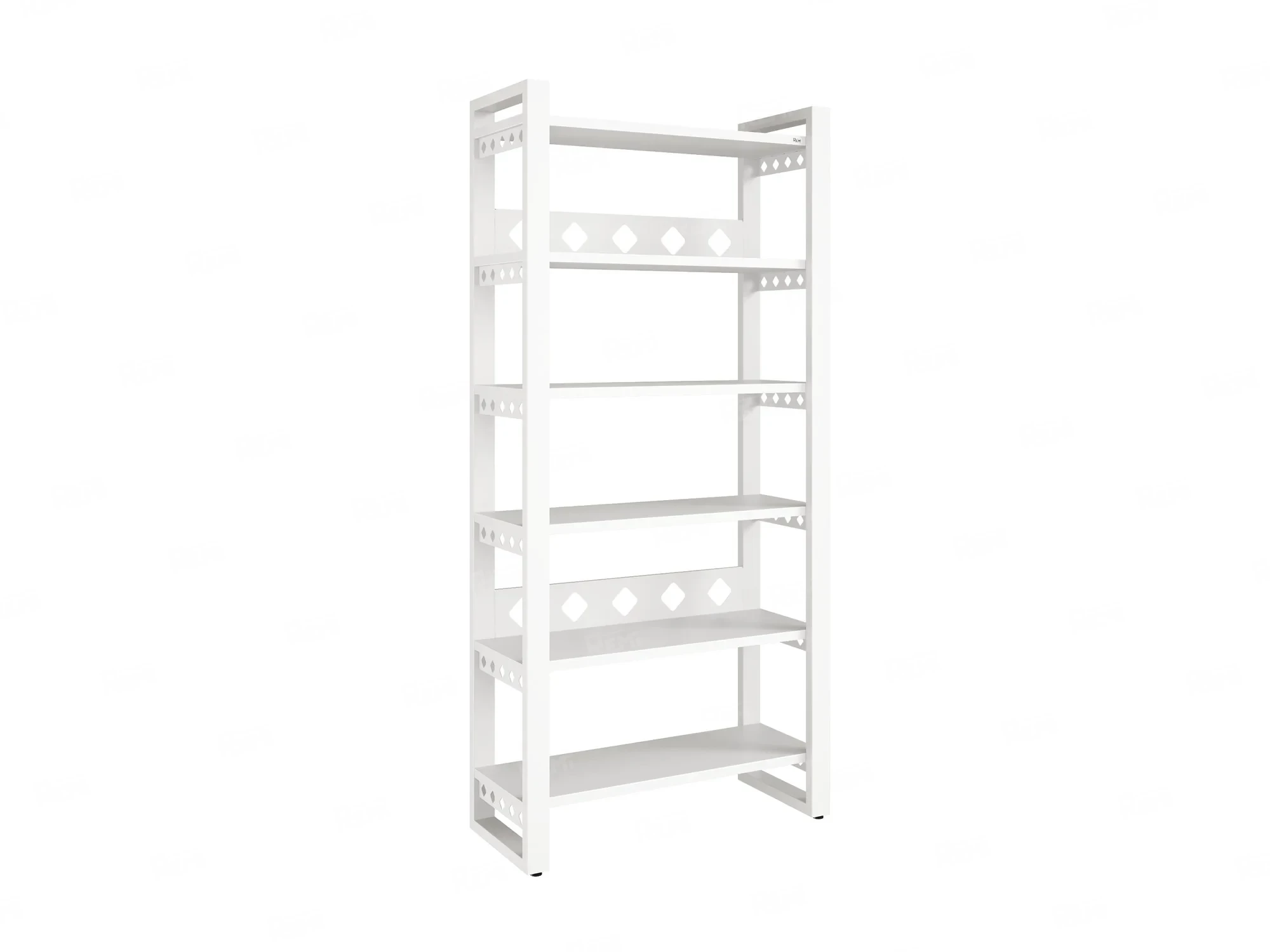 Стеллаж, 6 уровней 900x370x1920 RM132-90x37 Белый/Белый