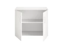 Шкаф низкий распашной, регулируемые опоры, 2 уровня 900x600x750 RM148-90x60 Белый/Белый