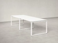 Cтол для переговоров, на О-обазном каркасе 2000x1400x750 RM081-200x140 Белый/Белый