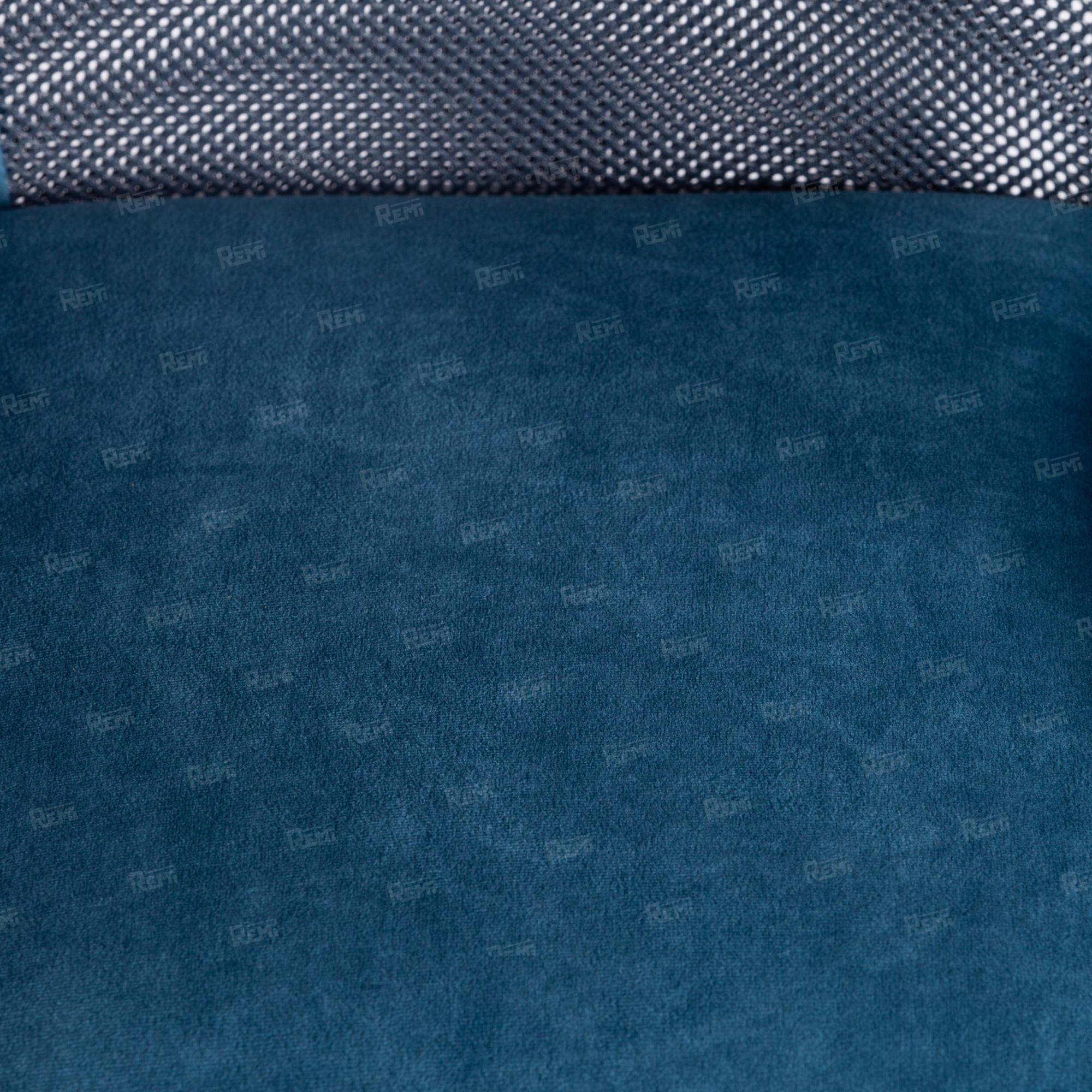 Кресло STAFF Серый/Синий, Флок (арт. 21452)