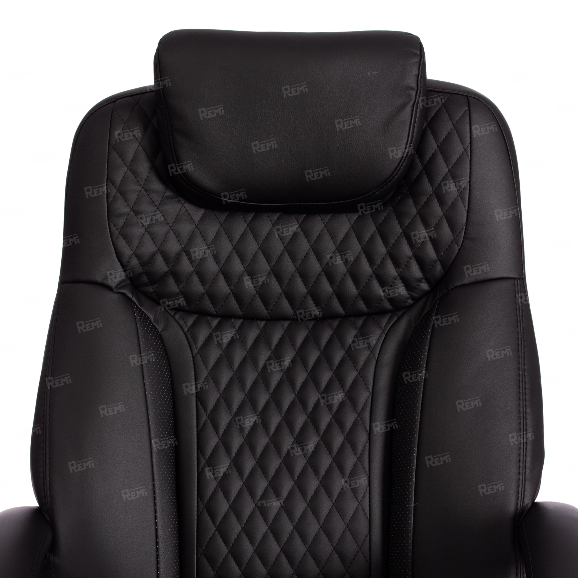 Кресло Trust (max) Черный/Черный, Экокожа (арт. 19891)