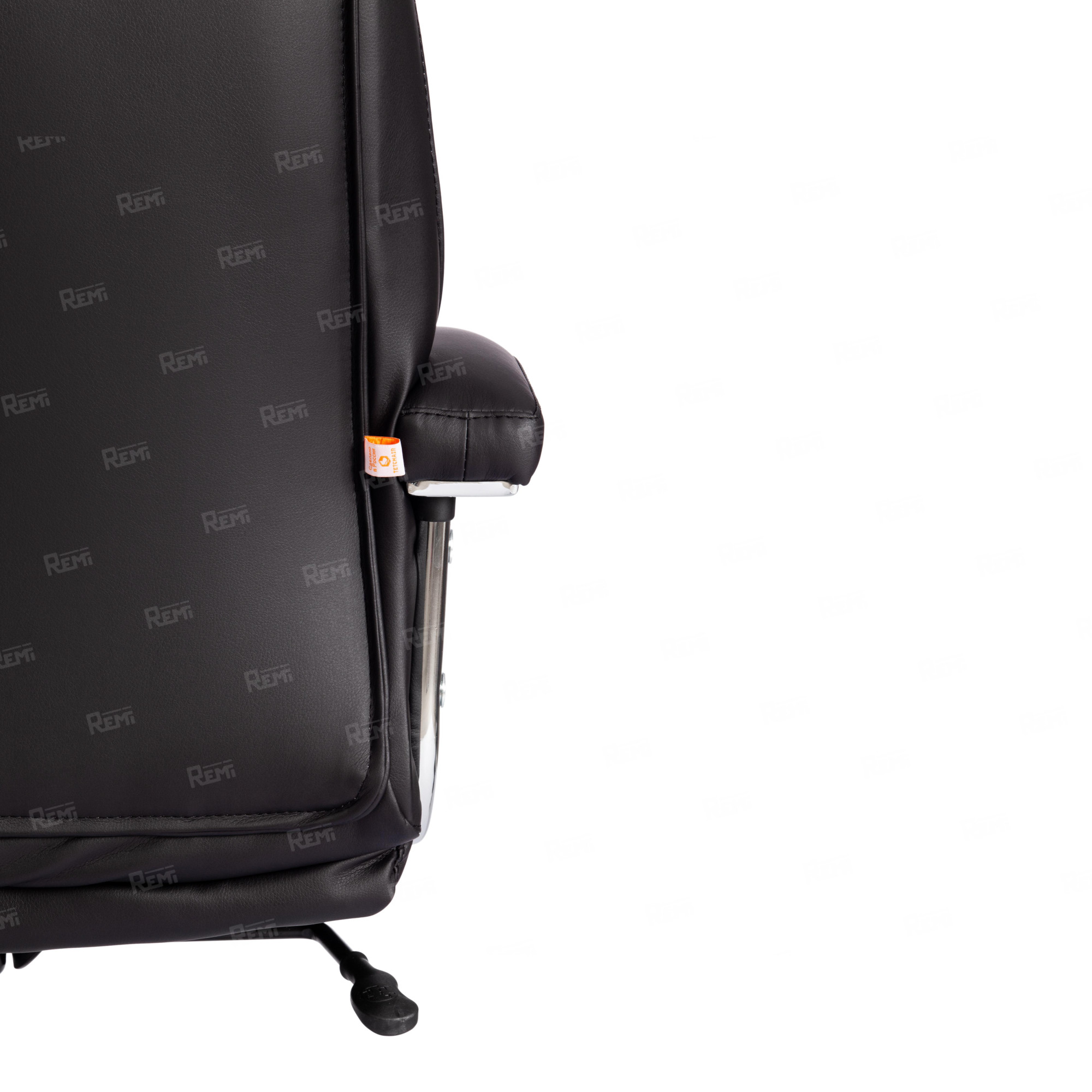 Кресло Trust (max) Черный/Черный, Экокожа (арт. 19891)