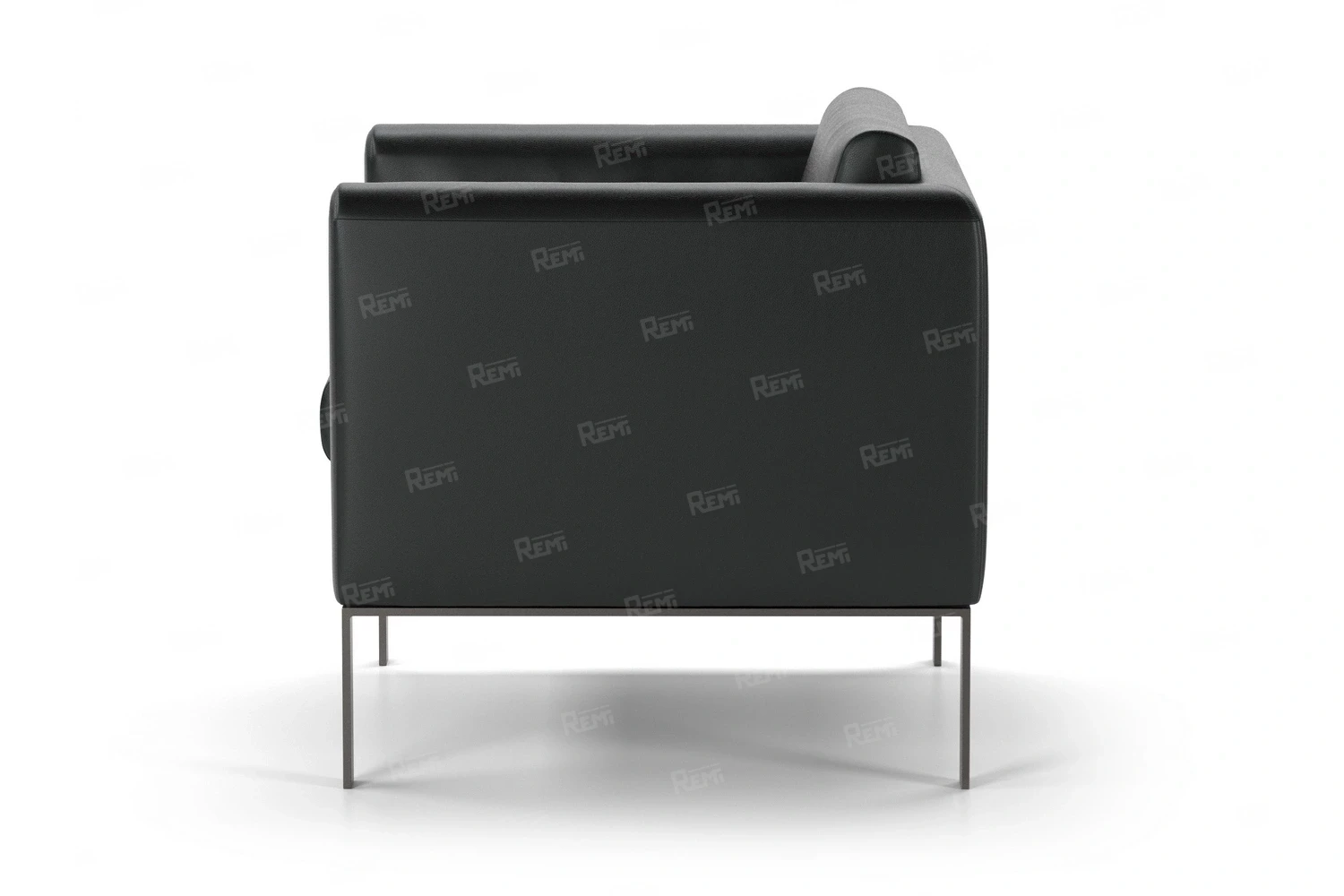 Кресло МОДЕРН на 1 место цвет Черный